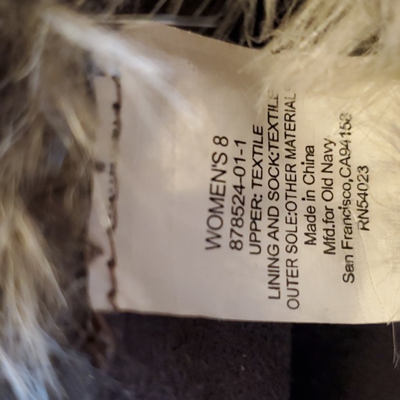 3 inch wedged boots with fur - Picture 7 of 7